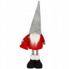 Springos Vianočný škriatok – červeno-sivá dekorácia so špicatou čiapkou 40 cm Springos Vianočný škriatok – červeno-sivá dekorácia so špicatou čiapkou 40 cm