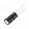 Kondenzátor elektrolytický THT 1000uF 25VDC Ø10x20mm ±20% Kondenzátor elektrolytický THT 1000uF 25VDC Ø10x20mm ±20%