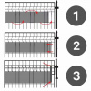 4x Ochranná páska na plot 19cm x 35m, panelová UV ochrana - kameň 4x Ochranná páska na plot 19cm x 35m, panelová UV ochrana - kameň
