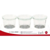 Weck Zaváracie poháre s viečkom 3 ks x 160ml Weck Zaváracie poháre s viečkom 3 ks x 160ml