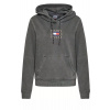 Tommy Jeans Tommy Hilfiger dámská mikina s výšivkou šedá Veľkosť: S Tommy Jeans Tommy Hilfiger dámská mikina s výšivkou šedá Veľkosť: S