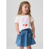 GAP Baby tričko s logom Biela 4YRS GAP Baby tričko s logom Biela 4YRS