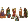 Spetebo Betlehem – sada 10 ručne maľovaných figúrok zo živicového kameňa, 11 cm Spetebo Betlehem – sada 10 ručne maľovaných figúrok zo živicového kameňa, 11 cm