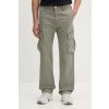 Tommy Jeans nohavice cargo pánske bavlnené s elastanom DM0DM22403 zelená 34/34 Tommy Jeans nohavice cargo pánske bavlnené s elastanom DM0DM22403 zelená 34/34