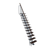 Minka STAIRS Priame modulové schodisko Joker orech/sivá, 304,2 cm Minka STAIRS Priame modulové schodisko Joker orech/sivá, 304,2 cm