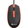 C-TECH myš WM-10, USB, 1200 DPI, červená WM-10R C-TECH myš WM-10, USB, 1200 DPI, červená WM-10R