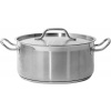 Yato Gastro Hrnec nízký s poklicí NEREZ 28x13cm 8l Yato Gastro Hrnec nízký s poklicí NEREZ 28x13cm 8l