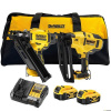 DeWalt Aku bezuhlíková kombo sada klincovačiek DCN692+DCN660 DCK246P2 DeWalt Aku bezuhlíková kombo sada klincovačiek DCN692+DCN660 DCK246P2