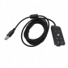 ZVUKOVÁ KARTA USB ADAPTÉR MINI JACK 3,5MM PRE HYPERX CLOUD II 200CM ZVUKOVÁ KARTA USB ADAPTÉR MINI JACK 3,5MM PRE HYPERX CLOUD II 200CM