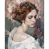 Maľovanie podľa čísel – Zasnená žena portrét, 80 × 100 cm, napnuté plátno na rám 8596530059479 Maľovanie podľa čísel – Zasnená žena portrét, 80 × 100 cm, napnuté plátno na rám 8596530059479