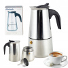 Moka kanvica Ofenbach 300 ml, na 6 šálok, 101101, nerezová oceľ (INOX) Moka kanvica Ofenbach 300 ml, na 6 šálok, 101101, nerezová oceľ (INOX)