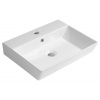 AQUALINE - ORION keramické umývadlo 49x38,6cm, bielá 27050 AQUALINE - ORION keramické umývadlo 49x38,6cm, bielá 27050