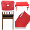 ISO Vianočné poťahy na stoličku 6x + obrus Santa Claus 172 x130 cm ISO Vianočné poťahy na stoličku 6x + obrus Santa Claus 172 x130 cm