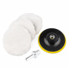 AMiO Sada leštiacich kotúčov, 3 x 125mm s adaptérom M14 AMiO Sada leštiacich kotúčov, 3 x 125mm s adaptérom M14