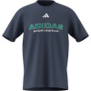 adidas Graphic Logo pánske tričko Navy/Teal SPW 2XL adidas Graphic Logo pánske tričko Navy/Teal SPW 2XL