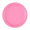 Papierový tanier ružový 22,8 cm Amscan Papierový tanier ružový 22,8 cm Amscan