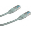 DATACOM Patch cord UTP CAT6 10m šedý 1596 DATACOM Patch cord UTP CAT6 10m šedý 1596