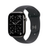Apple Watch Series 11 Cellular (46mm) Bridlicovo šedý titán s čiernym športovým remienkom M/L MFD24MP/A Apple Watch Series 11 Cellular (46mm) Bridlicovo šedý titán s čiernym športovým remienkom M/L MFD24MP/A