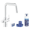 Kuchynská batéria s filtračnou funkciou GROHE GROHE Blue Pure chrómová 30596000 Kuchynská batéria s filtračnou funkciou GROHE GROHE Blue Pure chrómová 30596000