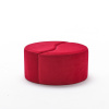 Stolička Alis Pouf Red Stolička Alis Pouf Red