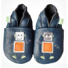 Hopi Hop Kožené capáčky Barefoot Veľ. XXL (2-3 roky) Robot Hopi Hop Kožené capáčky Barefoot Veľ. XXL (2-3 roky) Robot