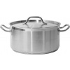 Yato Gastro Hrnec nízký s poklicí NEREZ 32x16cm 12,9l Yato Gastro Hrnec nízký s poklicí NEREZ 32x16cm 12,9l
