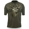 Tričko poľovnícke HILLMAN s KR - Jeleň 3D dub Tričko poľovnícke HILLMAN s KR - Jeleň 3D dub