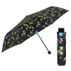 Perletti 26247 time botanico deštník dámský skládací černý