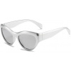 Okuliare VeyRey Dámske športové slnečné okuliare Gimphrailius, biela, uni (204905) Okuliare VeyRey Dámske športové slnečné okuliare Gimphrailius, biela, uni (204905)