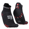 Compressport Pro Racing Socks v4.0 Run Low Black/White - T2 Compressport Pro Racing Socks v4.0 Run Low Black/White - T2