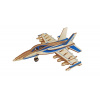 Woodcraft Drevené 3D puzzle Bojové lietadlo F18 Woodcraft Drevené 3D puzzle Bojové lietadlo F18