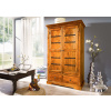 Bighome - CAMBRIDGE HONEY Skriňa na oblečenie 180x108 cm, akácia Bighome - CAMBRIDGE HONEY Skriňa na oblečenie 180x108 cm, akácia