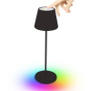 VELAMP Nabíjacia stolná RGB lampa TL1908-B s dotykovým spínačom VELAMP Nabíjacia stolná RGB lampa TL1908-B s dotykovým spínačom