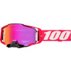 100 PERCENT OKULIARE ARMEGA HIPER KLOUG - MIRROR DARK RED LENS - FARBA RUŽOVÁ/ 100 PERCENT OKULIARE ARMEGA HIPER KLOUG - MIRROR DARK RED LENS - FARBA RUŽOVÁ/