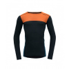 Pánske funkčné tričko Devold Lauparen merino 190 Man flame/ink/flood M Pánske funkčné tričko Devold Lauparen merino 190 Man flame/ink/flood M