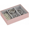 Krabička na šperky Stackers s 3 priehradkami, classic ružová Krabička na šperky Stackers s 3 priehradkami, classic ružová