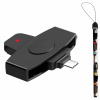 Čítačka kariet vodiča / USB + MICRO USB + USB-C Čítačka kariet vodiča / USB + MICRO USB + USB-C
