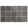 Equipe Obklad Argile dark 10x10 cm mat ARGILE10DA Equipe Obklad Argile dark 10x10 cm mat ARGILE10DA