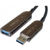 Premiumcord ku3fiber15 USB3.0 + 2.0 prodlužovací optický AOC A/Male - A/Female, 15m Premiumcord ku3fiber15 USB3.0 + 2.0 prodlužovací optický AOC A/Male - A/Female, 15m