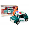 LEAN TOYS Klasické policajné auto 1:38 Jazda so svetlami a zvukmi na zeleno LEAN TOYS Klasické policajné auto 1:38 Jazda so svetlami a zvukmi na zeleno