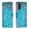 Peňaženkové kožené puzdro Drawing Pattern na Samsung Galaxy A56 5G - Plum Blossom Peňaženkové kožené puzdro Drawing Pattern na Samsung Galaxy A56 5G - Plum Blossom