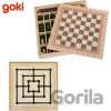 GOKI Stolná hra 3v1 Šach, dáma, mlyn GOKI Stolná hra 3v1 Šach, dáma, mlyn
