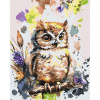 Vymalujsisam.sk Maľovanie podľa čísiel - Sovička s farebným pozadím Veľkosť: 40x50cm, Rám: Bez rámu, iba zrolované plátno Vymalujsisam.sk Maľovanie podľa čísiel - Sovička s farebným pozadím Veľkosť: 40x50cm, Rám: Bez rámu, iba zrolované plátno