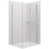 CERANO - Sprchovací kút Volpe L/P - 6 mm - chróm, transparentné sklo - 70x70x190 cm - zalamovacia CERANO - Sprchovací kút Volpe L/P - 6 mm - chróm, transparentné sklo - 70x70x190 cm - zalamovacia
