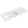 Mexen Vela umývadlo zapustené do dosky ľavé 121 x 46,5 cm, biela mat - 25231201L Mexen Vela umývadlo zapustené do dosky ľavé 121 x 46,5 cm, biela mat - 25231201L