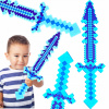 SVIETIACI MEČ Z HRY MINECRAFT VEĽKÝ DLHÝ ZVUKY 61CM PIXEL PODSVIETENÝ SVIETIACI MEČ Z HRY MINECRAFT VEĽKÝ DLHÝ ZVUKY 61CM PIXEL PODSVIETENÝ