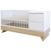Kombi postieľka Faktum Sienna 3v1 White 70x120 Kombi postieľka Faktum Sienna 3v1 White 70x120