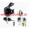 Citroen SAXO 2/96-8/99 zamok kufra + 2x klúč + 3x zám Citroen SAXO 2/96-8/99 zamok kufra + 2x klúč + 3x zám