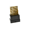 GEKO G38244 Vrtáky do kovu, sada 19ks, 1-10mm, po 0,5mm, leštěné GEKO G38244 Vrtáky do kovu, sada 19ks, 1-10mm, po 0,5mm, leštěné