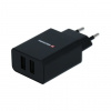 Swissten sieťový adaptér Smart IC 2x USB 2,1A Power + dátový kábel USB / Lightning MFi 1,2 m čierny 22056000 Swissten sieťový adaptér Smart IC 2x USB 2,1A Power + dátový kábel USB / Lightning MFi 1,2 m čierny 22056000